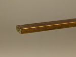 Flachmessing MS58   10x5,0  mm Länge ca. 1000 mm